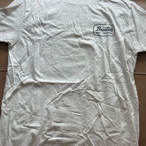 Brixton Men's Light Gray Tee